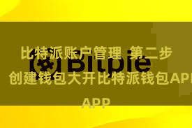 比特派账户管理 第二步:创建钱包大开比特派钱包APP