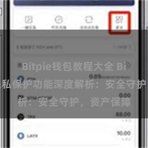 Bitpie钱包教程大全 Bitpie钱包隐私保护功能深度解析：安全守护，资产保障