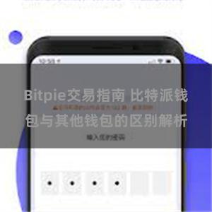 Bitpie交易指南 比特派钱包与其他钱包的区别解析