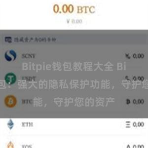 Bitpie钱包教程大全 Bitpie钱包：强大的隐私保护功能，守护您的资产