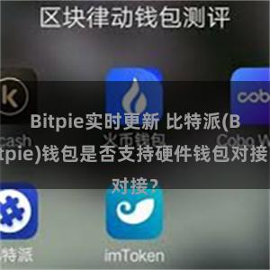 Bitpie实时更新 比特派(Bitpie)钱包是否支持硬件钱包对接？