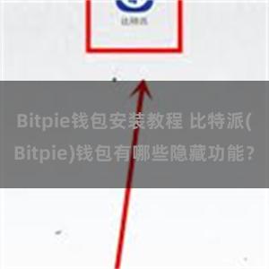 Bitpie钱包安装教程 比特派(Bitpie)钱包有哪些隐藏功能？