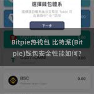 Bitpie热钱包 比特派(Bitpie)钱包安全性能如何？