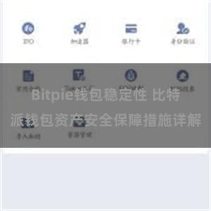 Bitpie钱包稳定性 比特派钱包资产安全保障措施详解