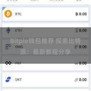 Bitpie钱包推荐 探索比特派：最新教程分享