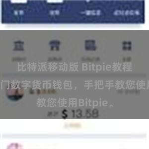 比特派移动版 Bitpie教程：快速入门数字货币钱包，手把手教您使用Bitpie。