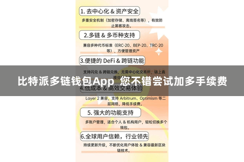 比特派多链钱包App  您不错尝试加多手续费